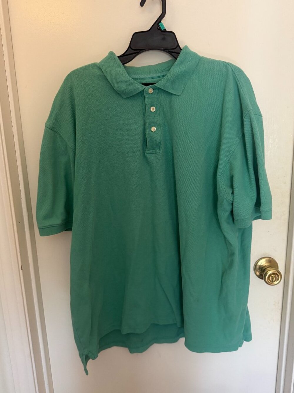 Croft & Barrow Mint Green Polo Shirt M XLT